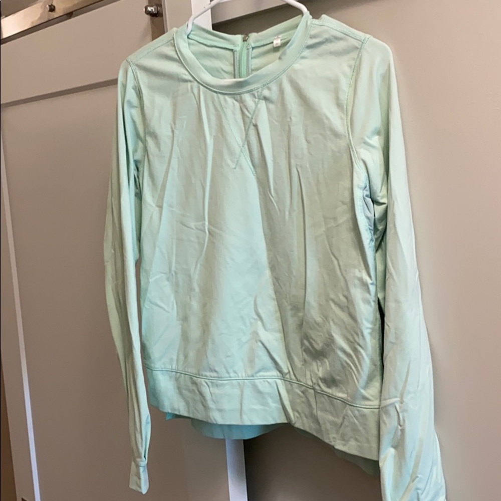 Lululemon mint green pullover